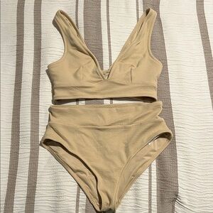 High Waisted Bathing Suit